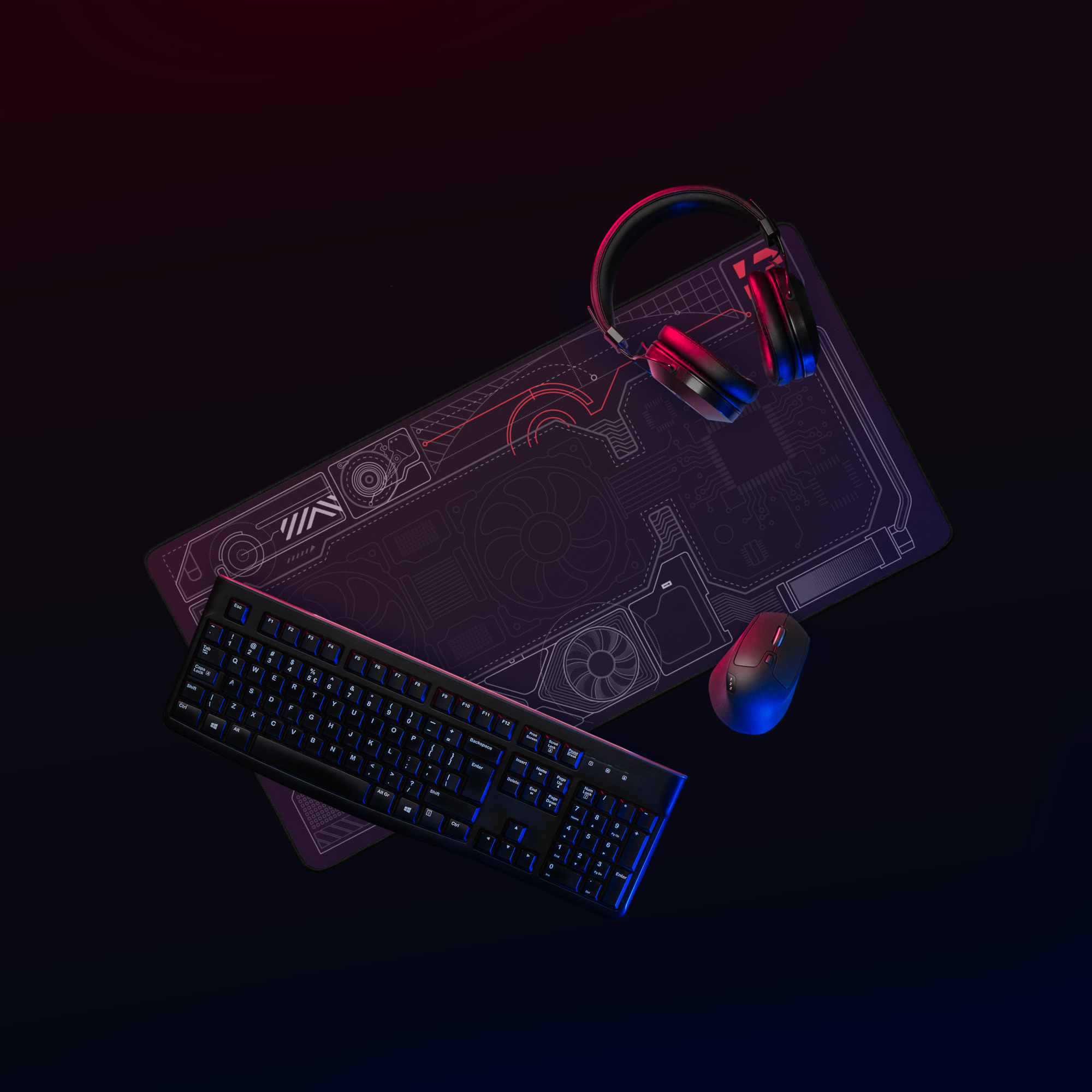 JayzTwoCents - JTC Gaming Mat (Clean Version)